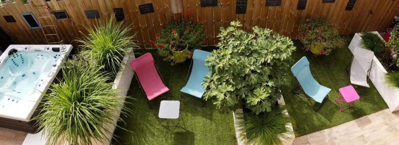Chambre Chez L'Habitant Avec Spa Et Petit-Dejeuner En Lisiere De Foret Le Teich Exterior photo